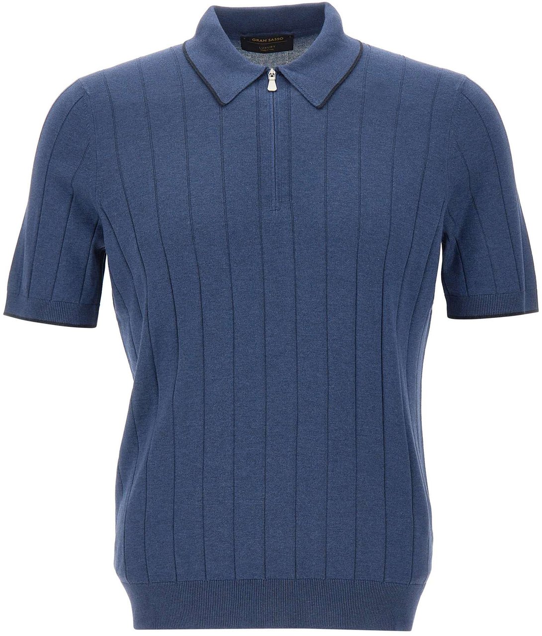 Gran Sasso T-Shirts And Polos Blue Blauw