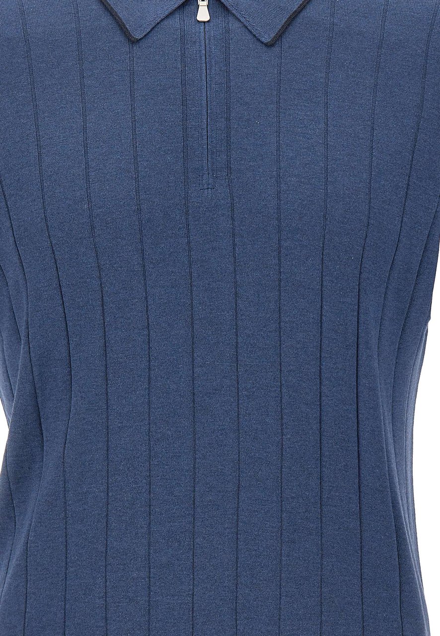 Gran Sasso T-Shirts And Polos Blue Blauw