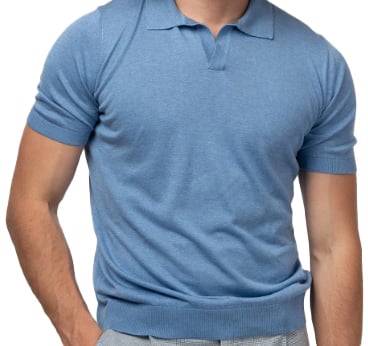 Gran Sasso T-Shirts And Polos Blue Blauw
