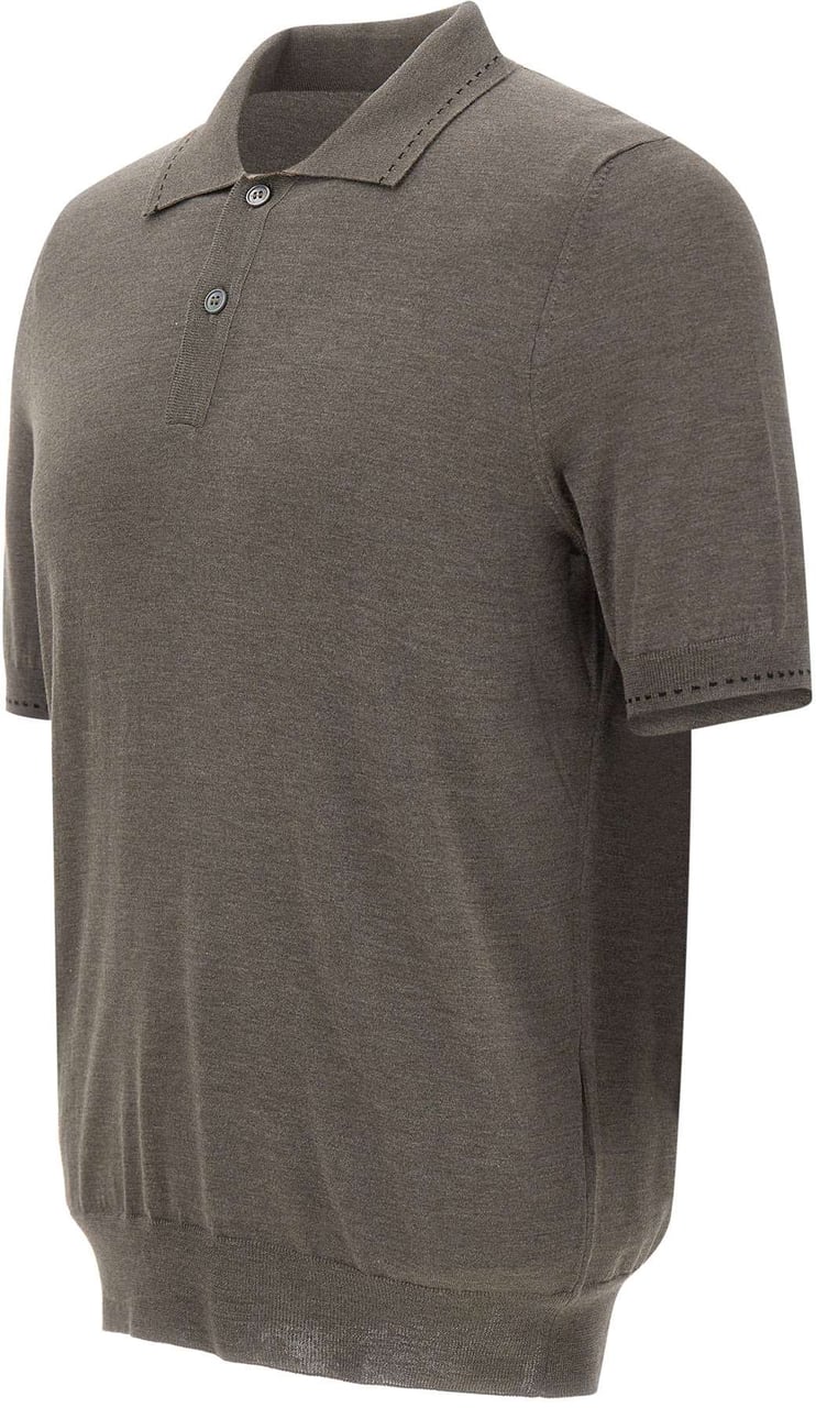 Gran Sasso T-Shirts And Polos Grey Taupe