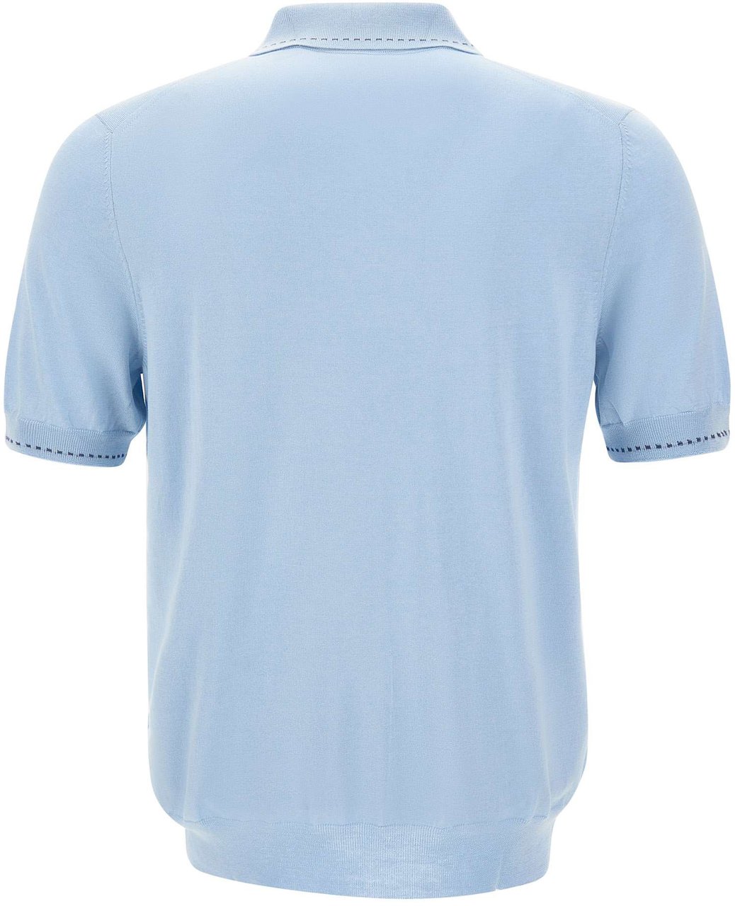 Gran Sasso T-Shirts And Polos Light Blue Lichtblauw
