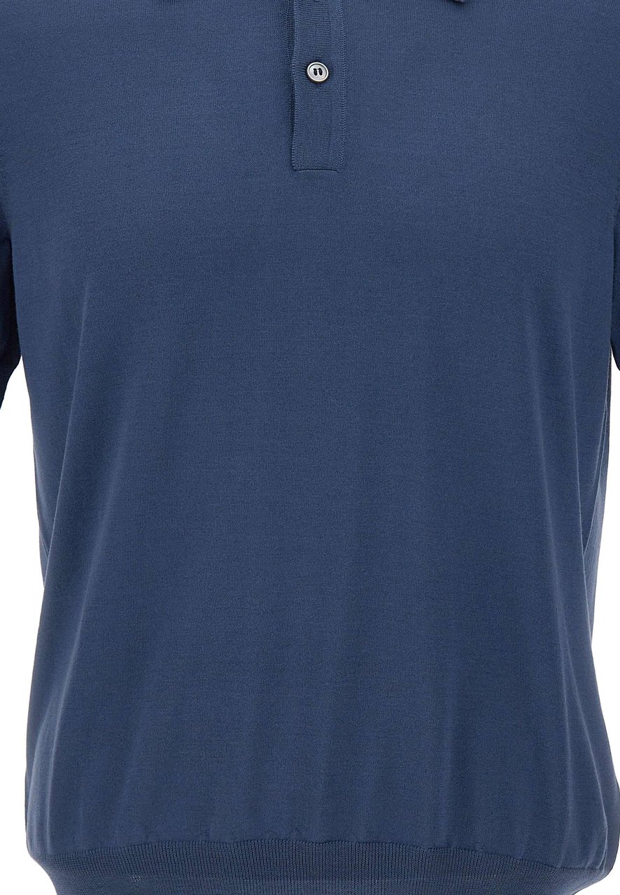 Gran Sasso T-Shirts And Polos Blue Blauw