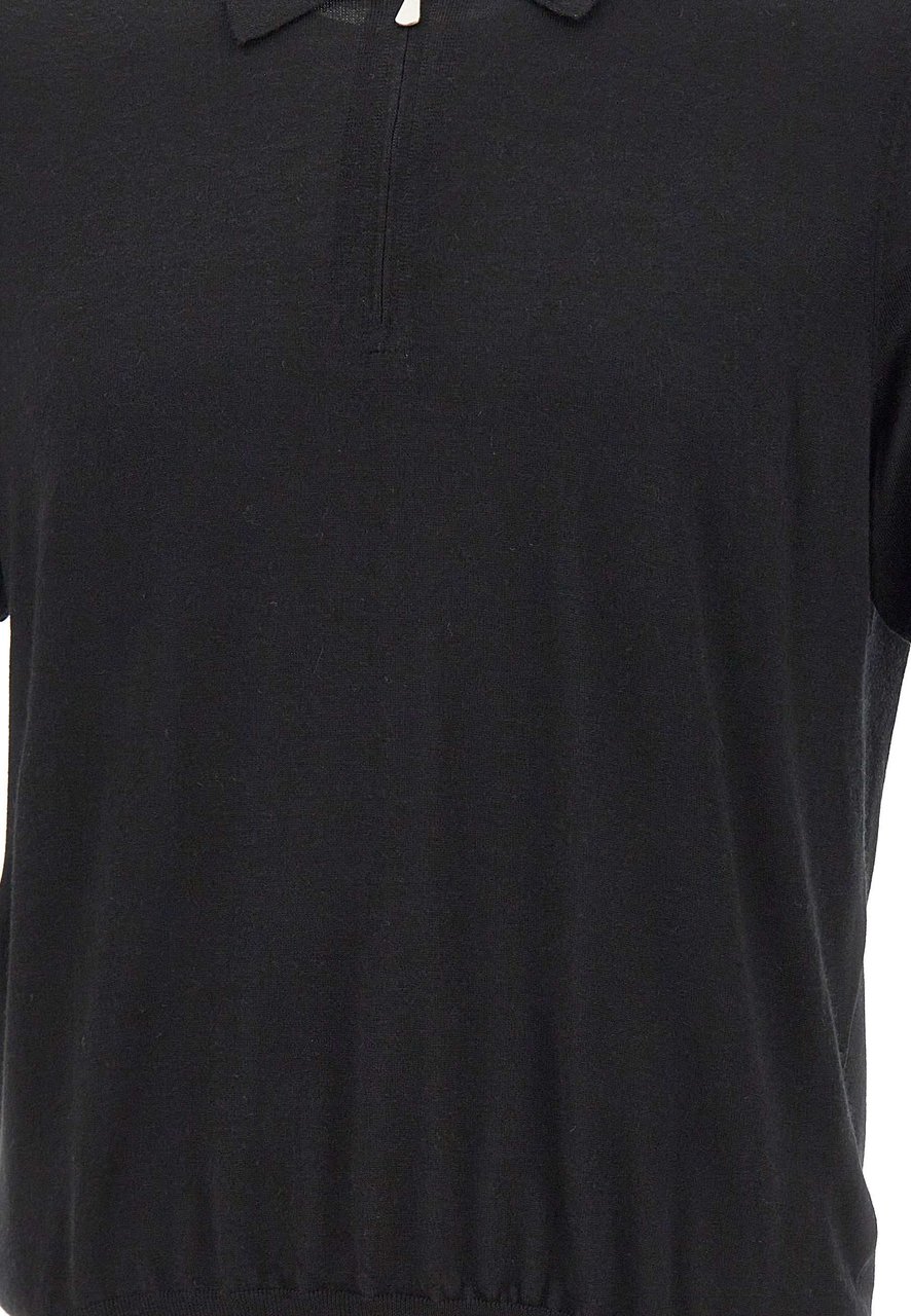 Gran Sasso T-Shirts And Polos Black Zwart