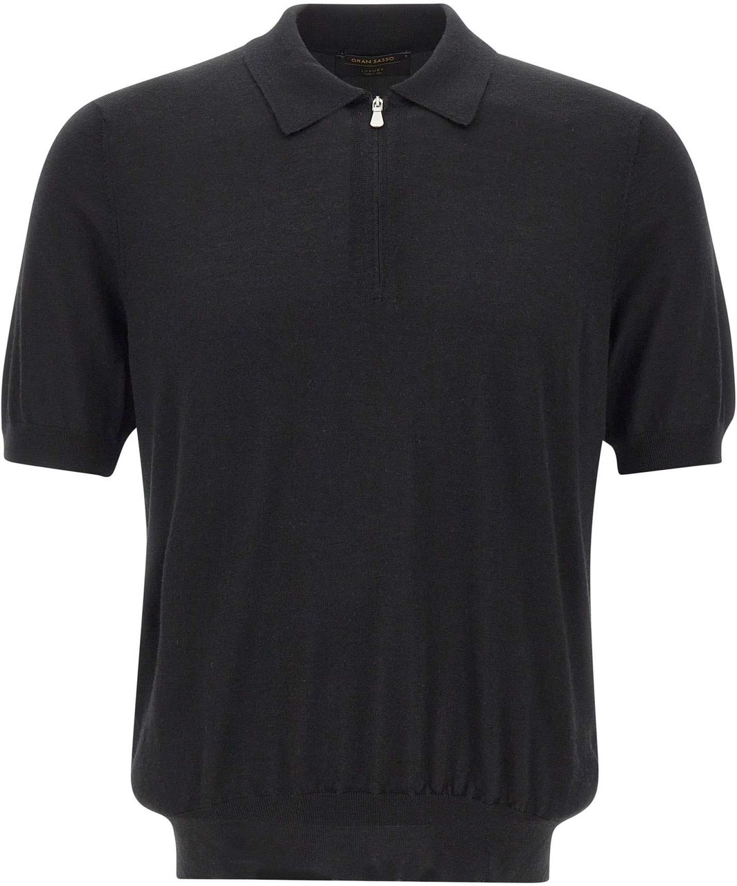 Gran Sasso T-Shirts And Polos Black Zwart
