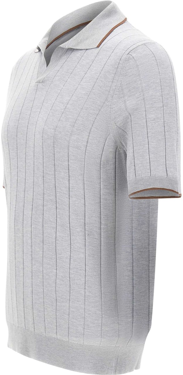 Gran Sasso T-Shirts And Polos Grey Grijs