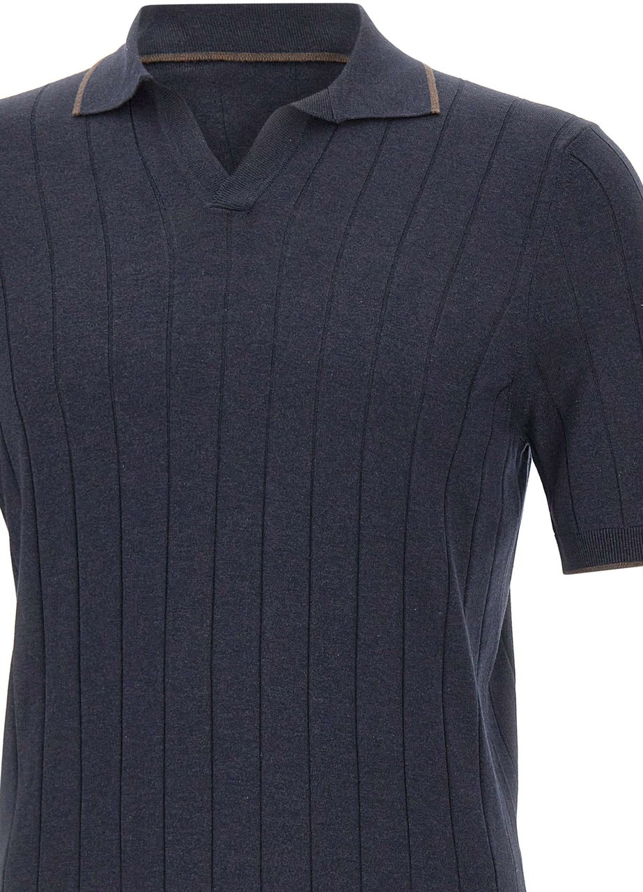 Gran Sasso T-Shirts And Polos Blue Navy