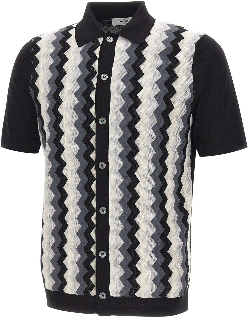Gran Sasso Shirts Black Zwart