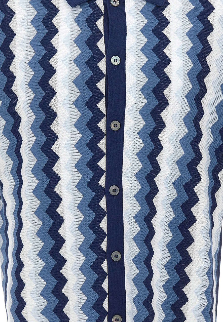 Gran Sasso Shirts Blue Navy