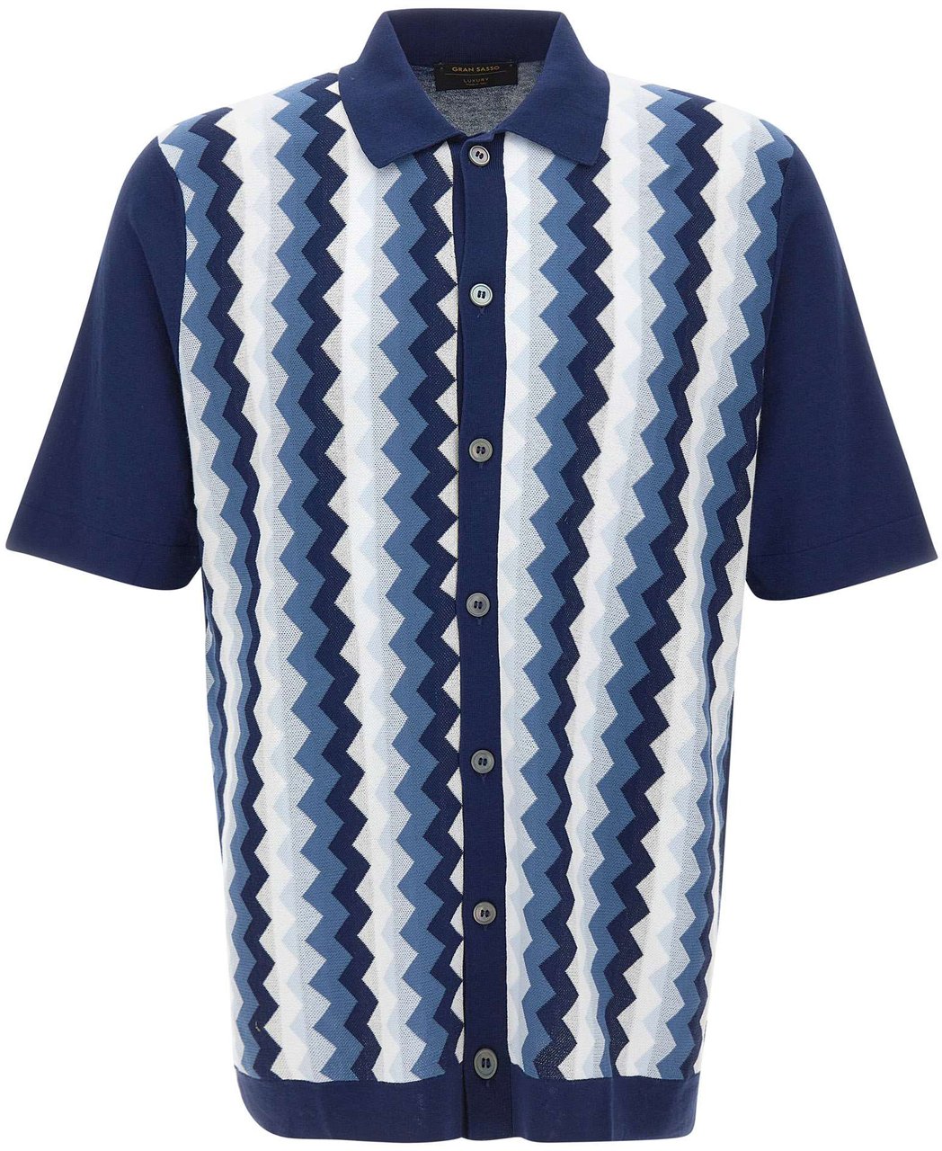 Gran Sasso Shirts Blue Navy