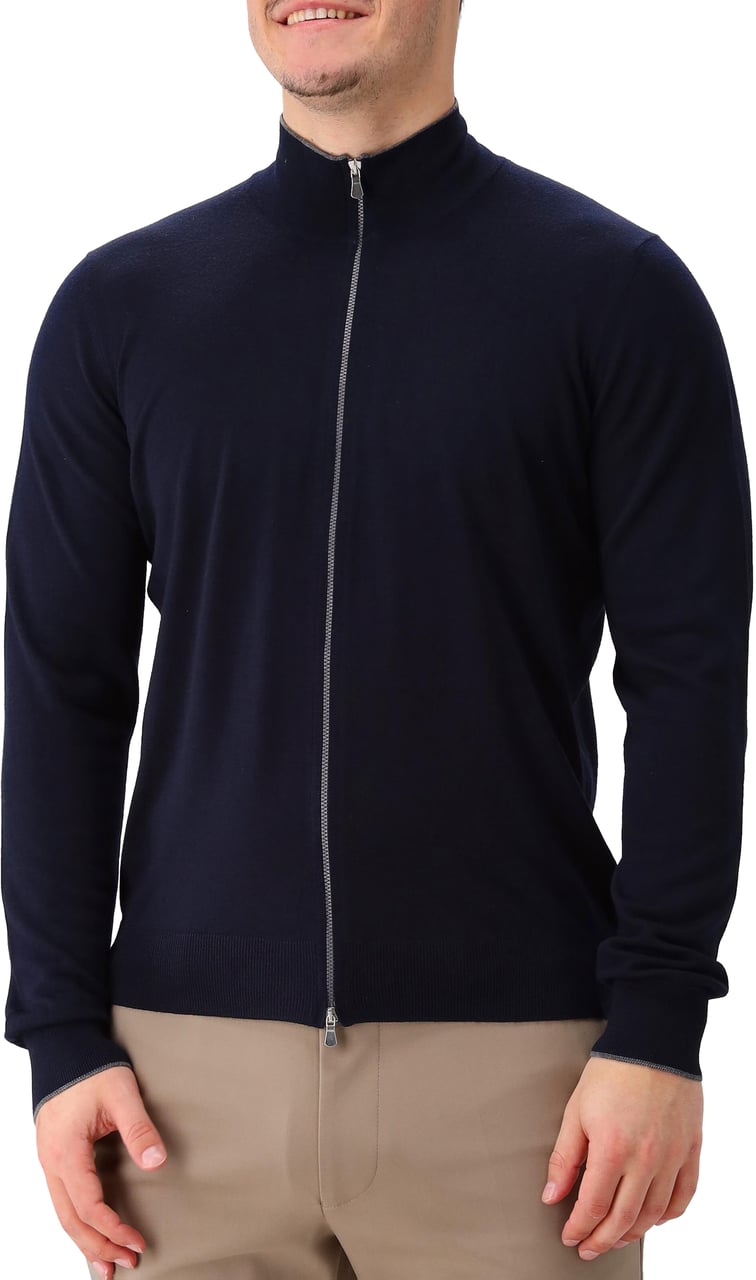 Gran Sasso Gran Sasso Vest Blauw Blauw