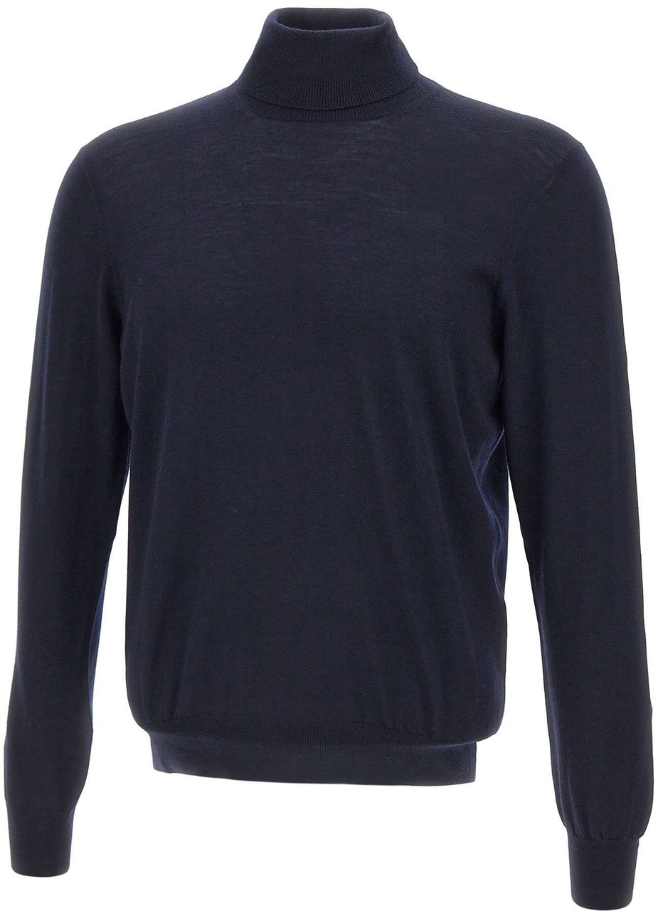 Gran Sasso Sweaters Blue Blauw