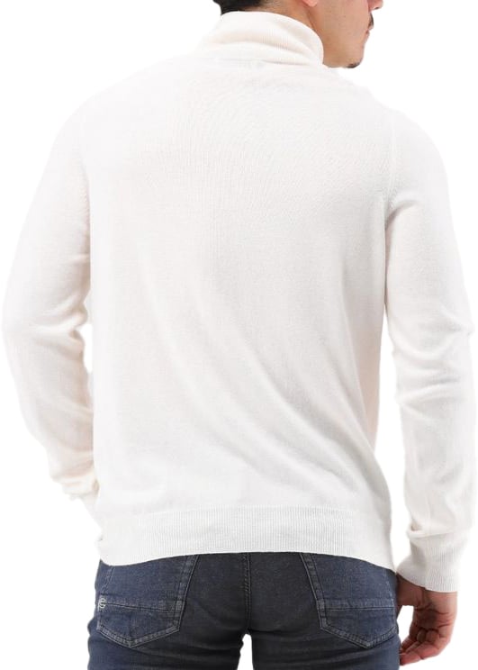 Gran Sasso Gran Sasso Coltrui Wit Cash Wool Wit