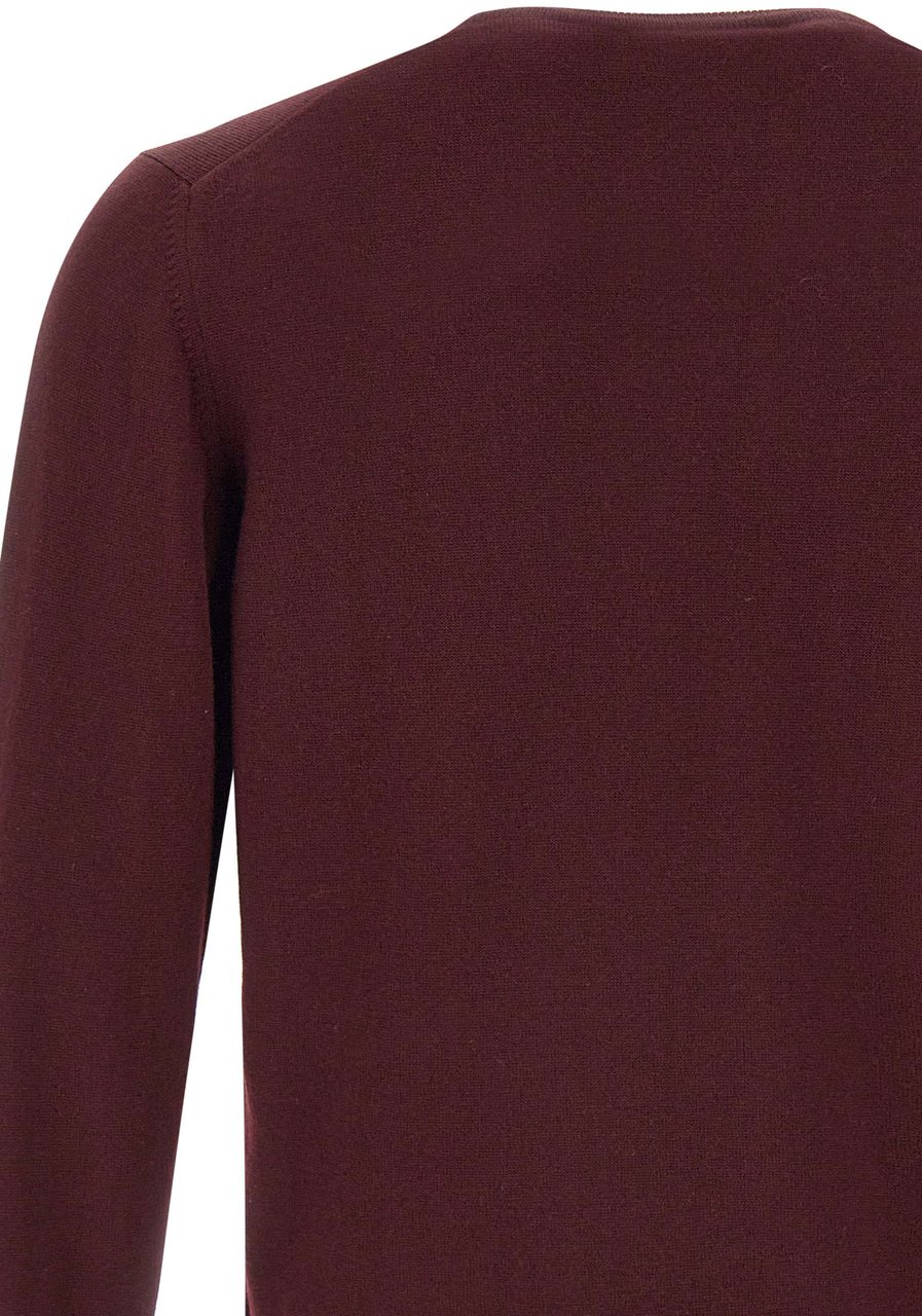 Gran Sasso Sweaters Red Maroon