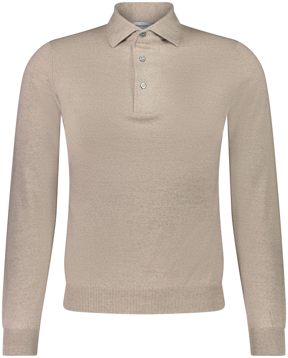 Gran Sasso Polo Beige Beige
