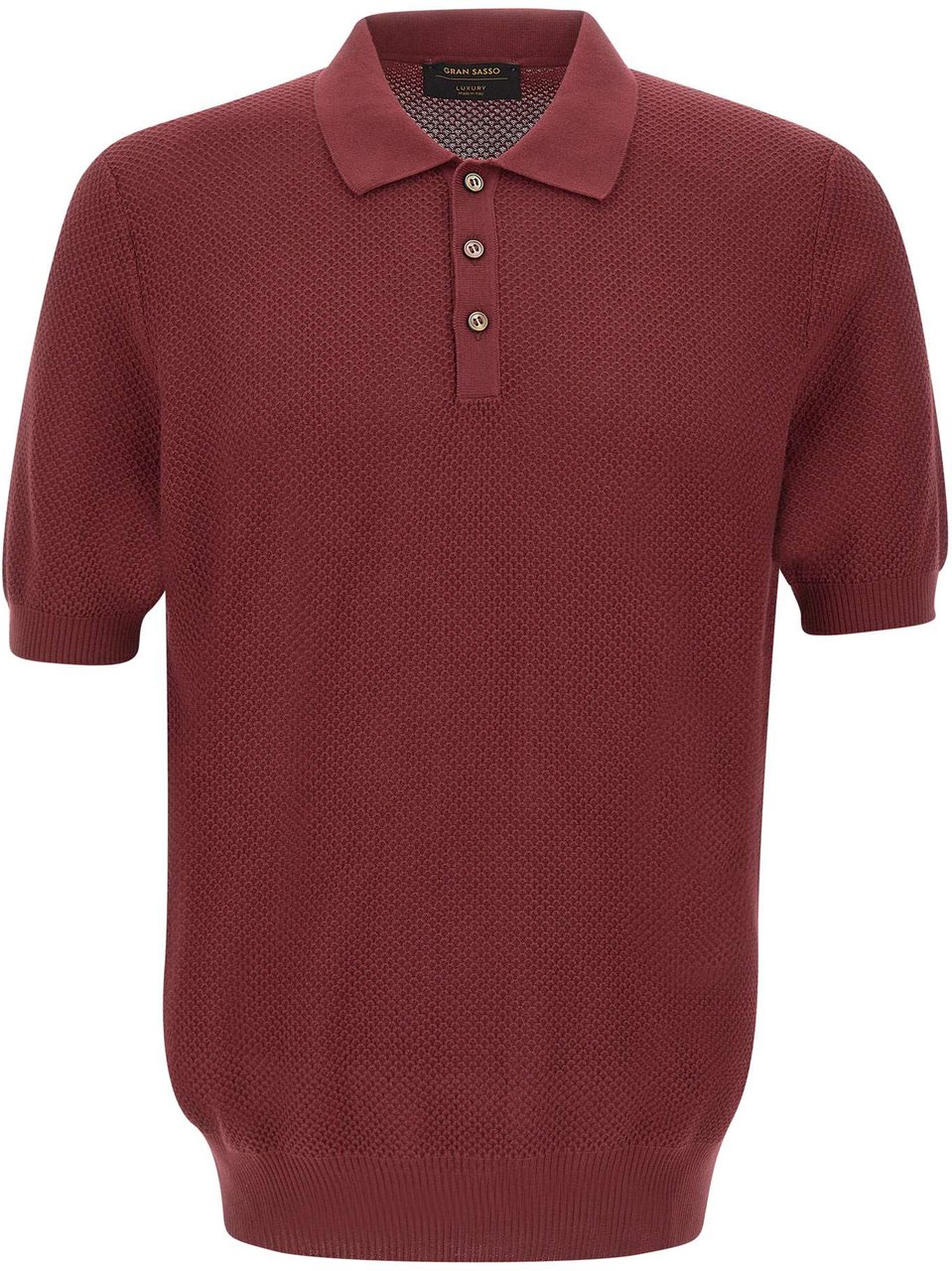 Gran Sasso T-Shirts And Polos Red Maroon