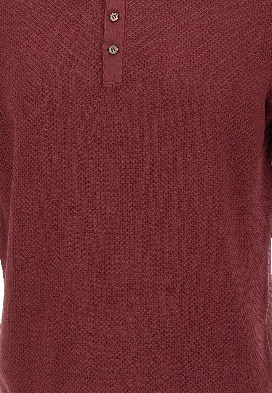 Gran Sasso T-Shirts And Polos Red Maroon