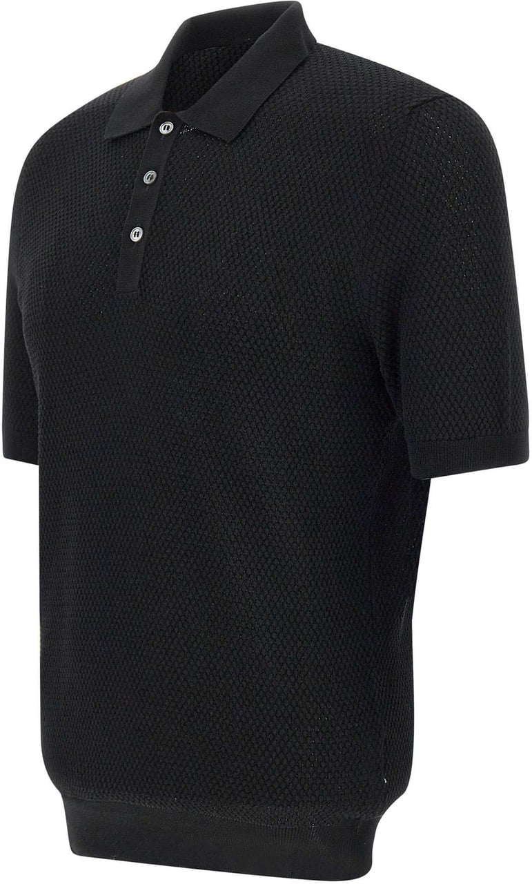 Gran Sasso T-Shirts And Polos Black Zwart