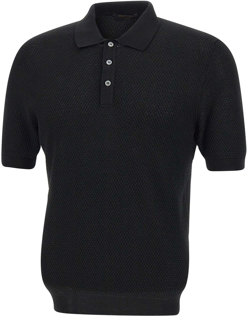 Gran Sasso T-Shirts And Polos Black Zwart