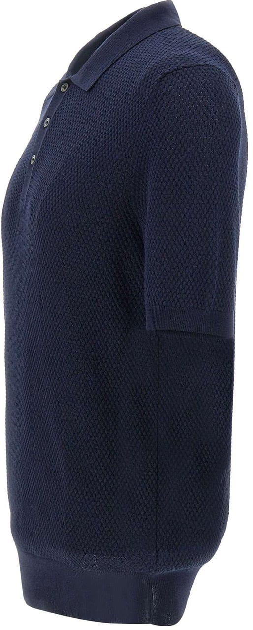 Gran Sasso T-Shirts And Polos Blue Blauw