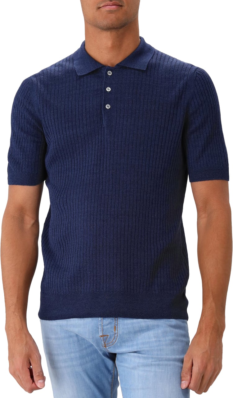 Gran Sasso Gran Sasso Polo Blauw Blauw