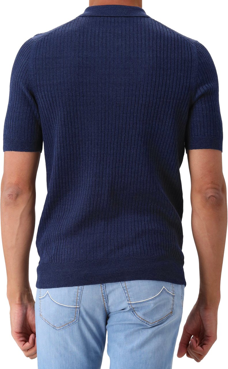 Gran Sasso Gran Sasso Polo Blauw Blauw