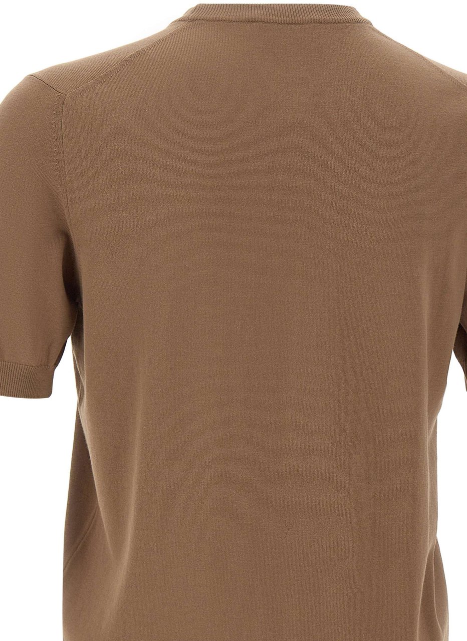 Gran Sasso Sweaters Brown Beige