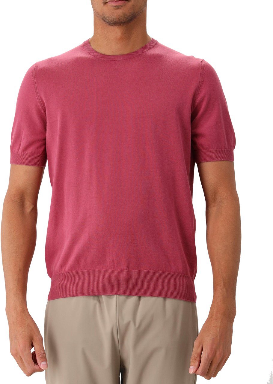 Gran Sasso Gran Sasso T-shirt Paars/Rood Rood