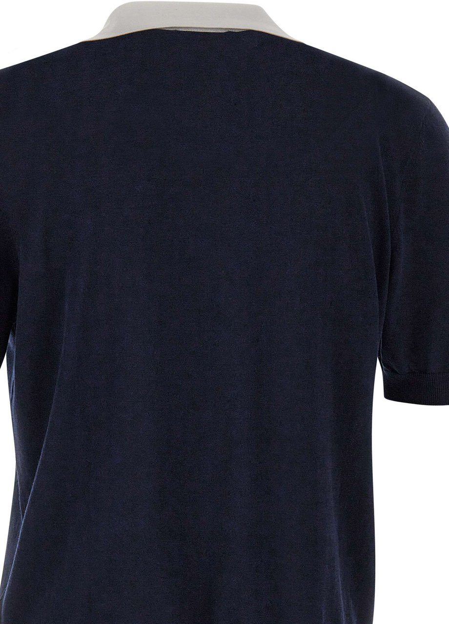 Gran Sasso T-Shirts And Polos Blue Navy