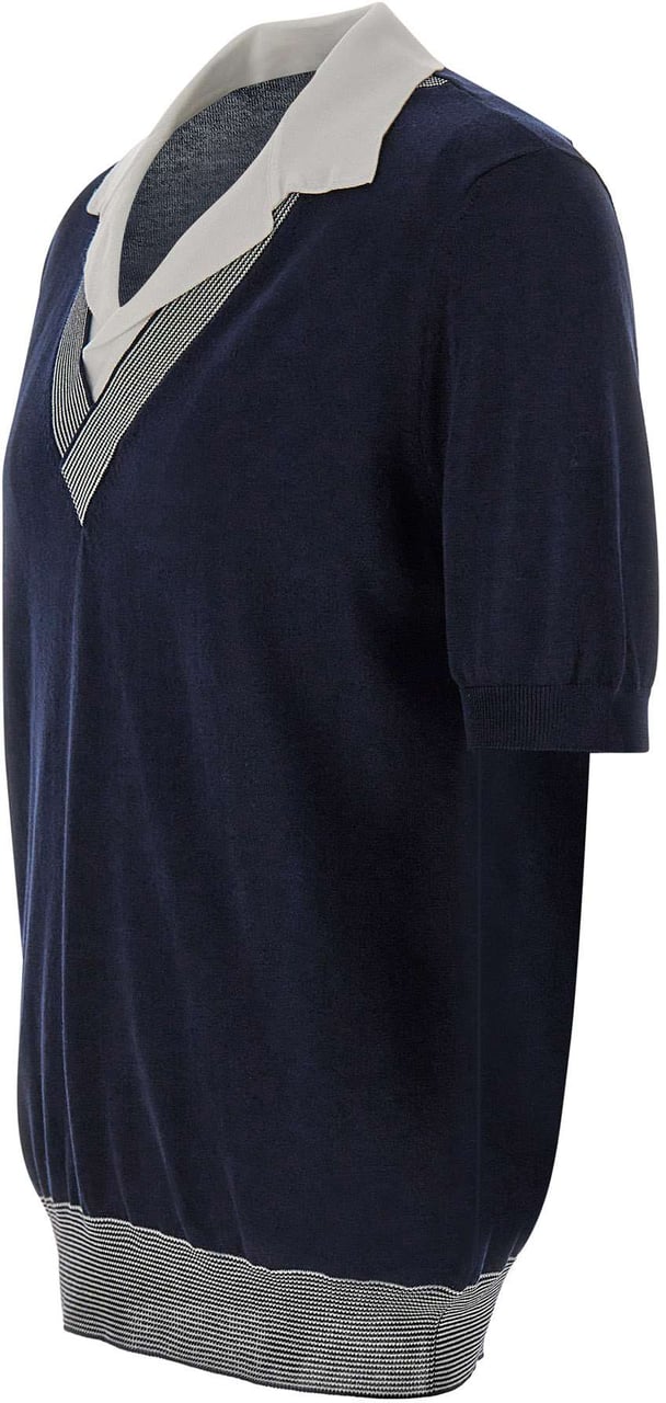 Gran Sasso T-Shirts And Polos Blue Navy