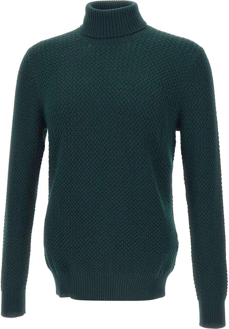 Gran Sasso Sweaters Green Groen