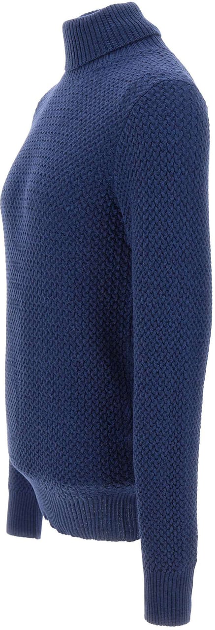 Gran Sasso Sweaters Blue Blauw