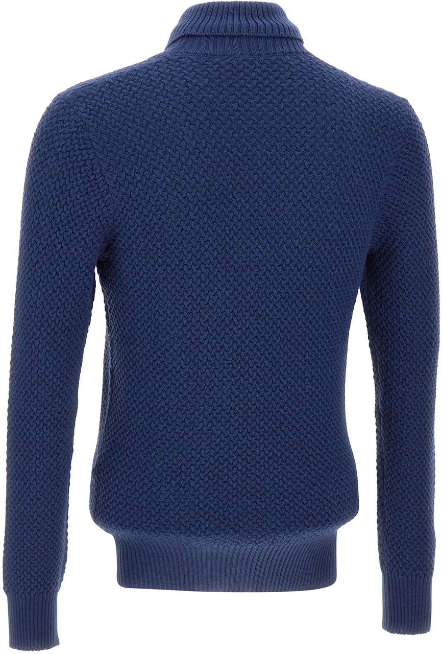 Gran Sasso Sweaters Blue Blauw