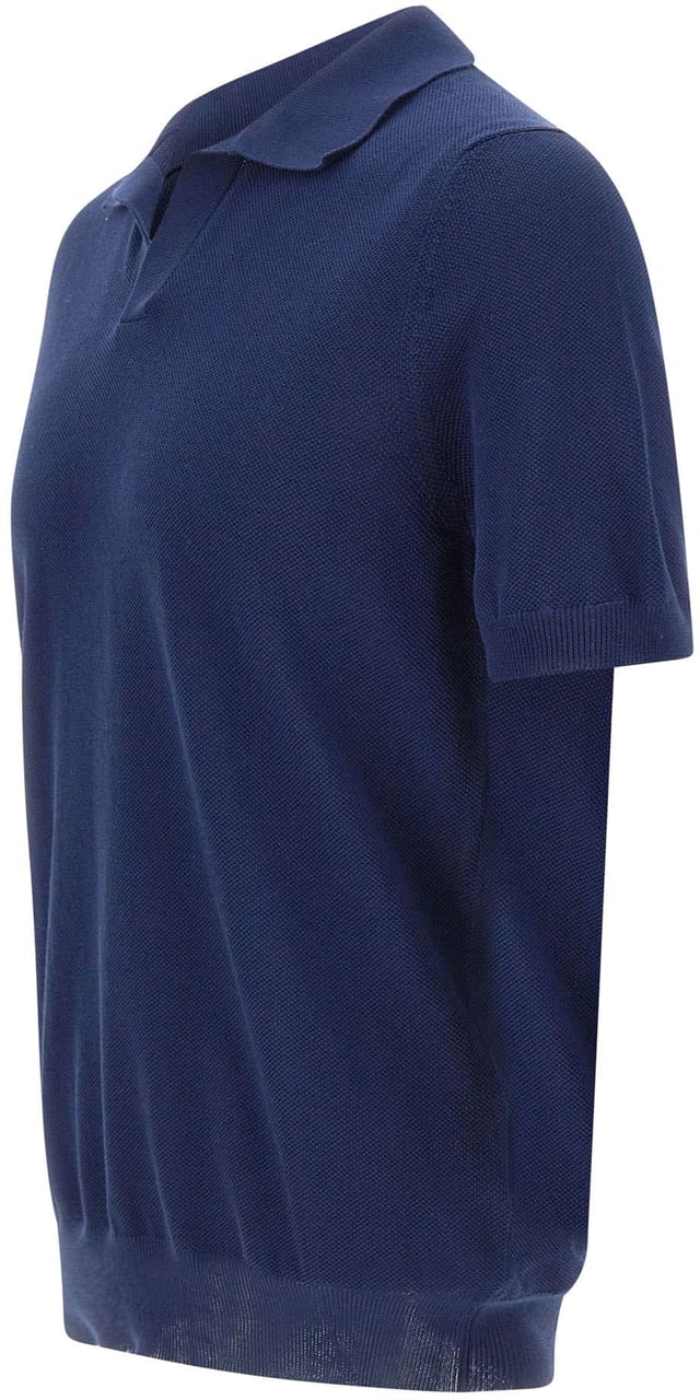 Gran Sasso T-Shirts And Polos Blue Blauw