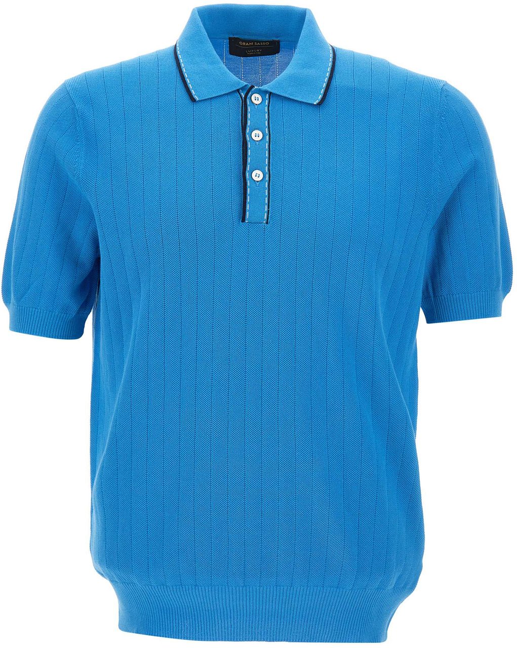Gran Sasso T-Shirts And Polos Light Blue Blauw
