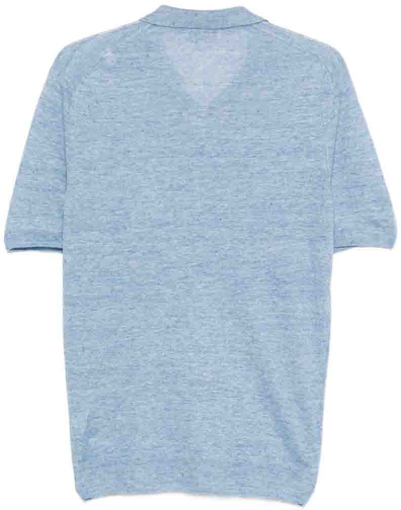 Gran Sasso Sweaters Blue Lichtblauw