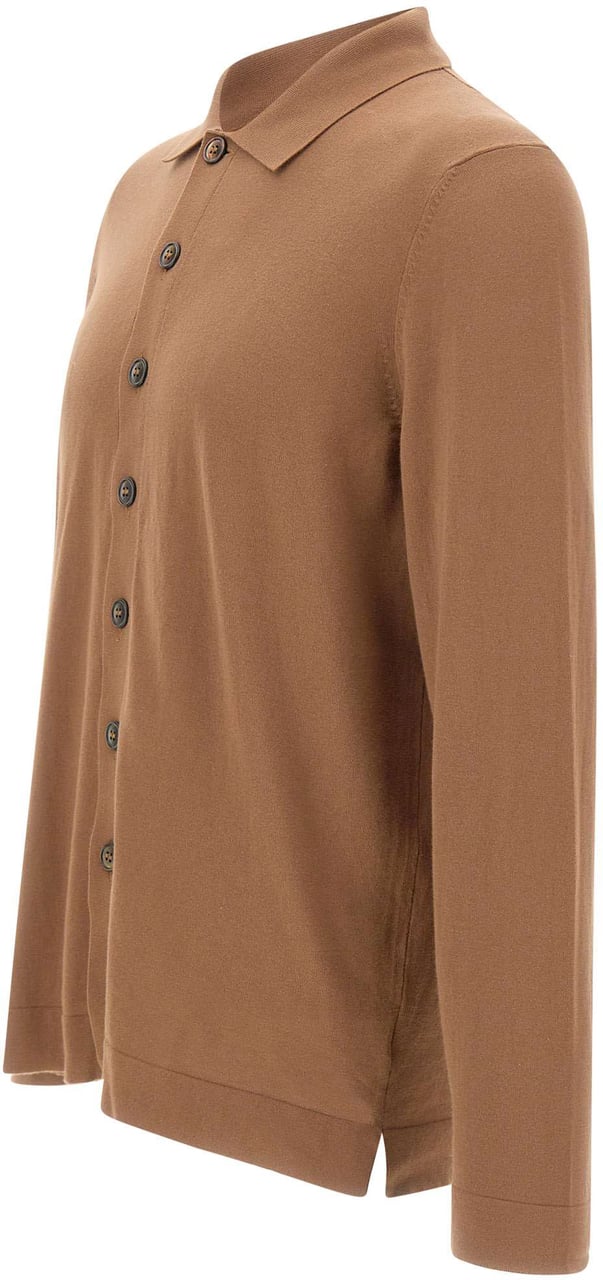 Gran Sasso Shirts Brown Bruin