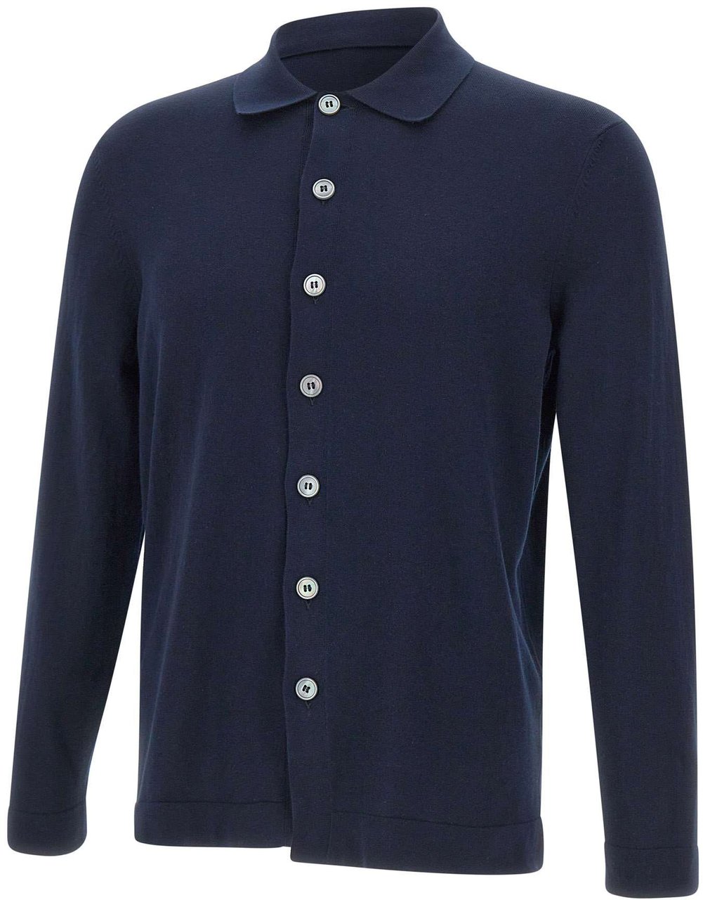 Gran Sasso Shirts Blue Blauw