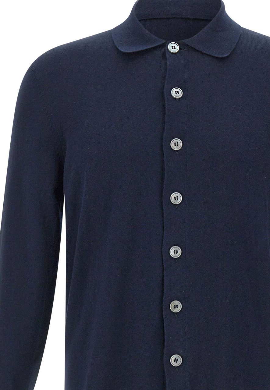 Gran Sasso Shirts Blue Navy