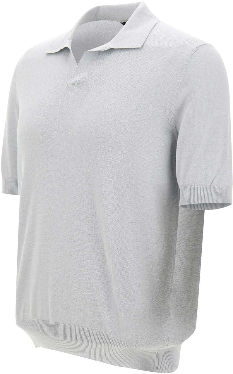 Gran Sasso T-Shirts And Polos Light Blue Lichtblauw