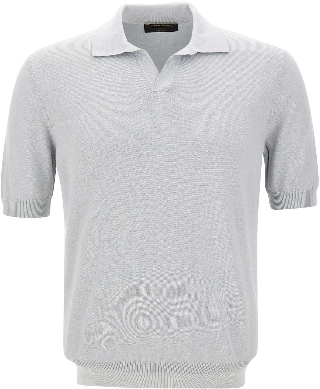 Gran Sasso T-Shirts And Polos Light Blue Lichtblauw