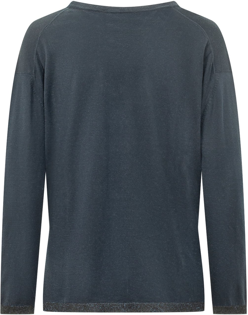 Gran Sasso Pullover con Scollo a V Grijs