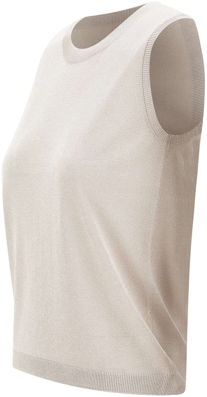 Gran Sasso Top Beige Wit