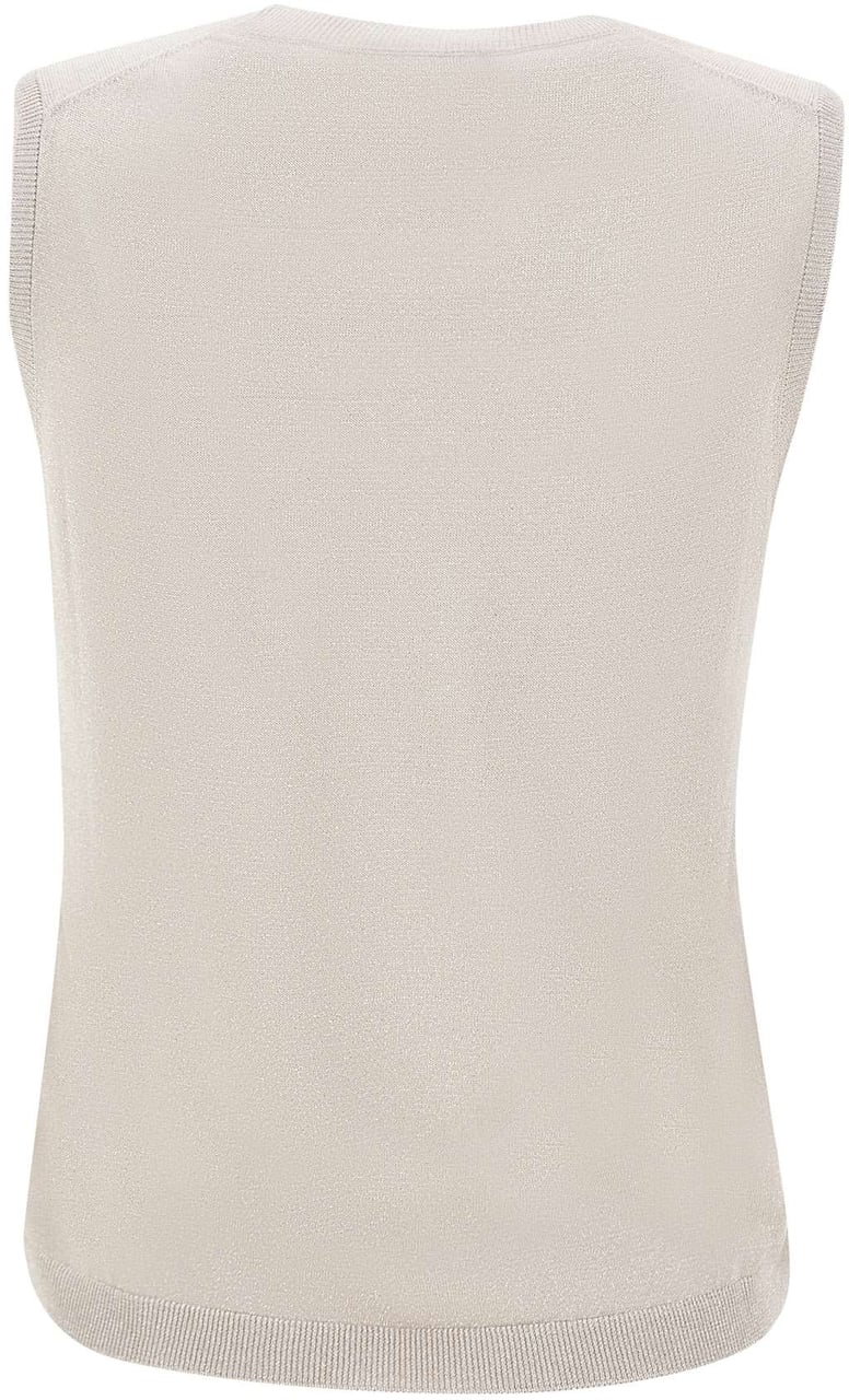 Gran Sasso Top Beige Wit