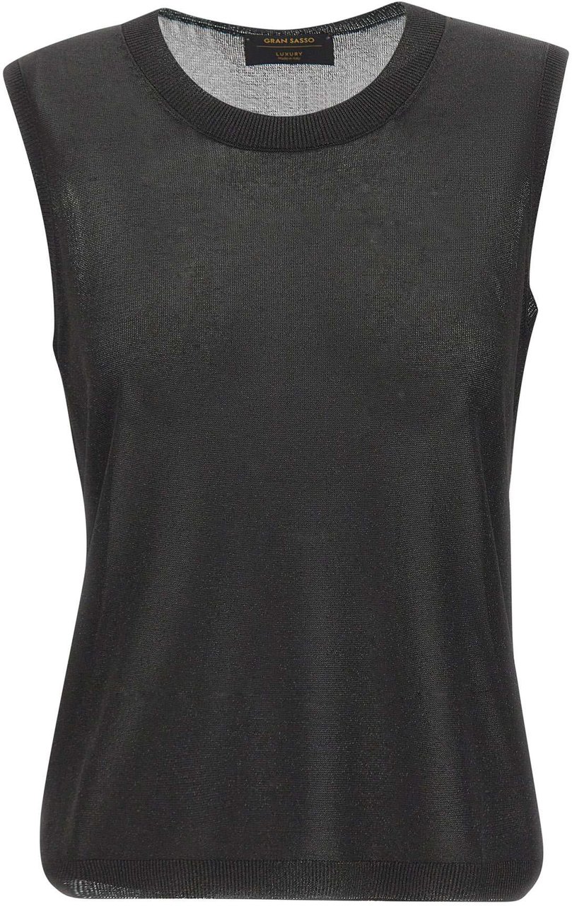 Gran Sasso Top Black Zwart