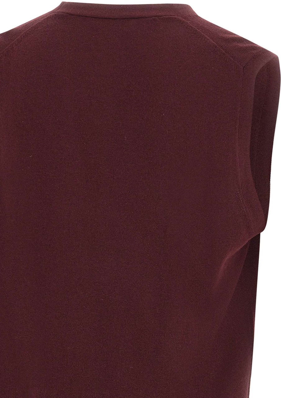 Gran Sasso Sweaters Purple Maroon