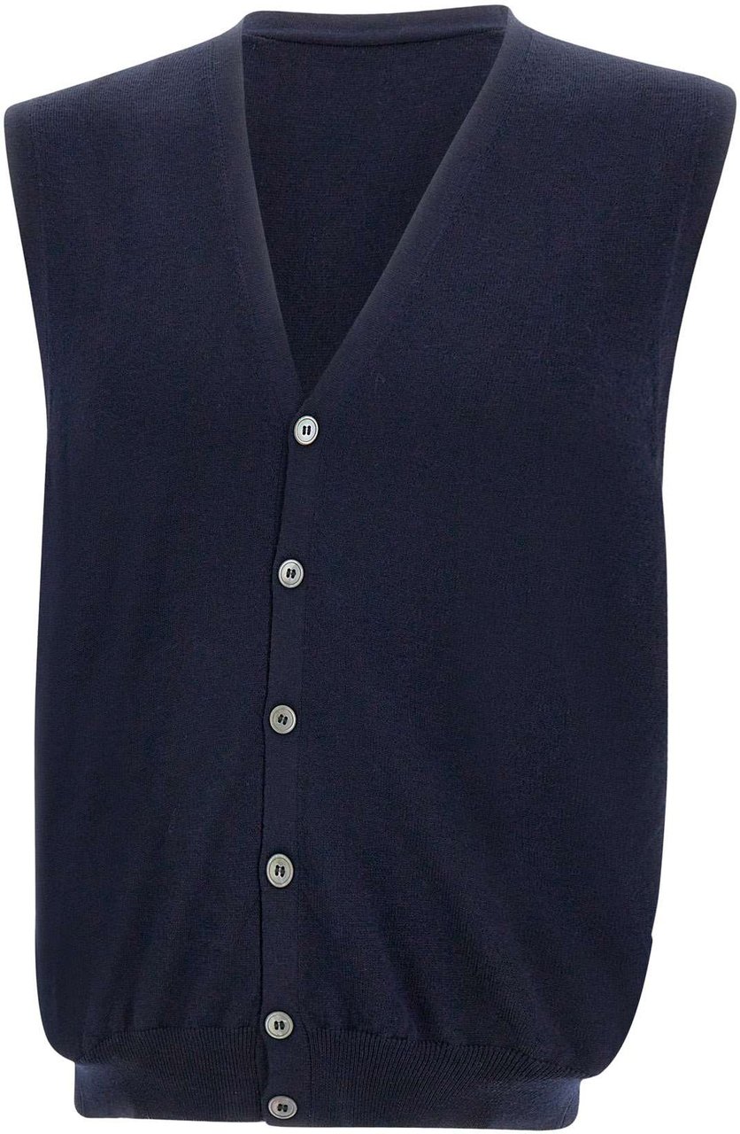Gran Sasso Sweaters Blue Blauw