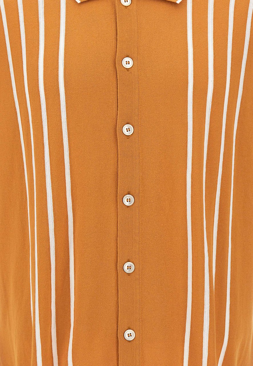 Gran Sasso Shirts Orange Oranje