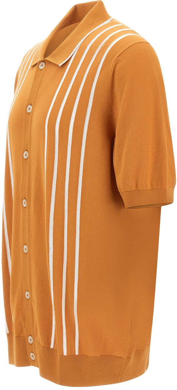 Gran Sasso Shirts Orange Oranje