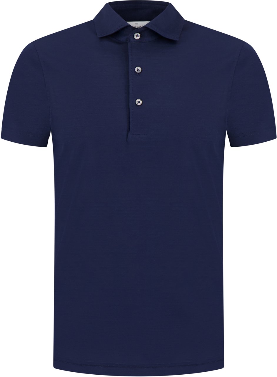 Gran Sasso Polo Blauw Blauw