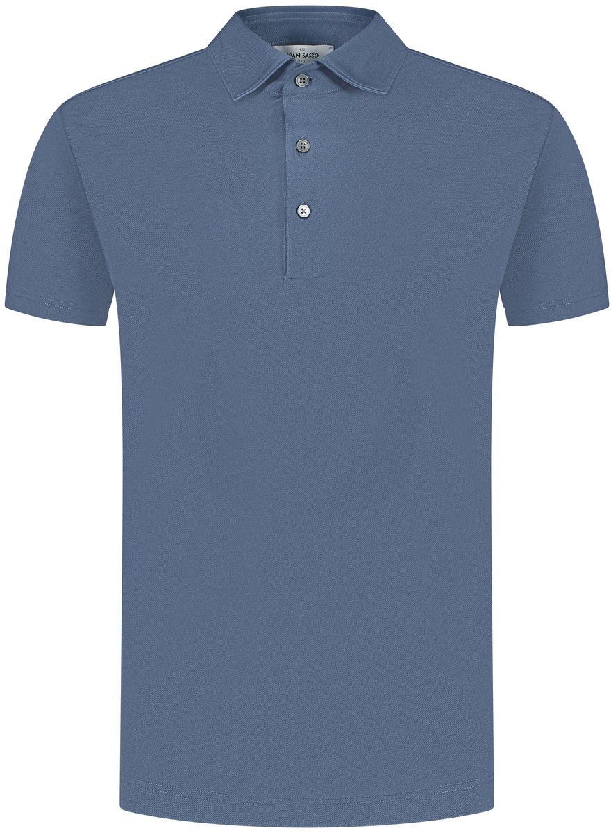 Gran Sasso Polo Blauw Blauw